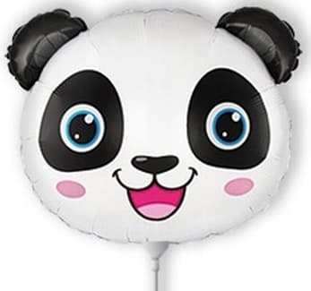14" FX Folieballon - Panda (Hoved)