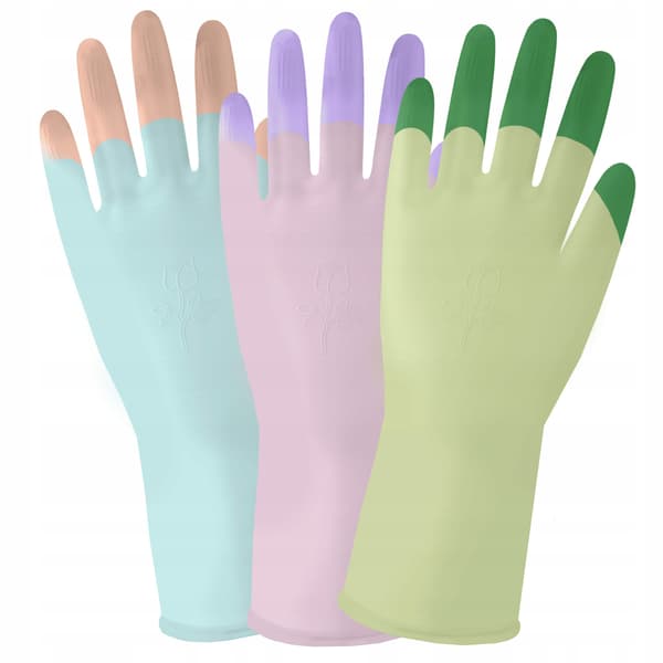 Hushållshandskar av gummi, 2 par, 28 cm