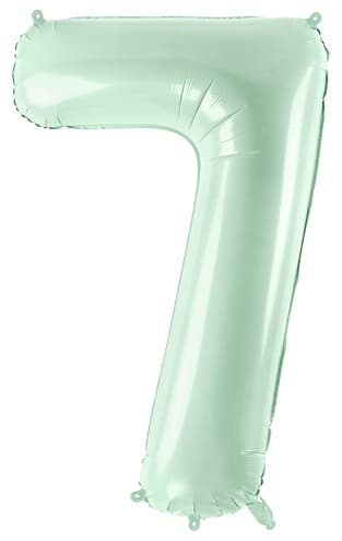 Foliopallo numero 7 SEVEN vihreä 72 cm