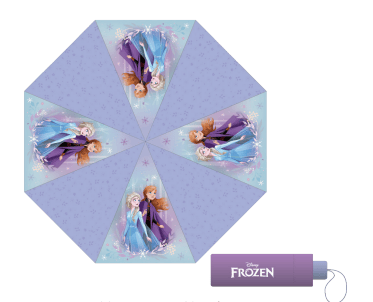 UC Frozen FRVX7210 Taittuva sateenvarjo