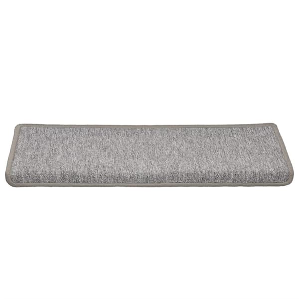 vidaXL Trappmattor 30 st 65x21x4 cm ljusgrå
