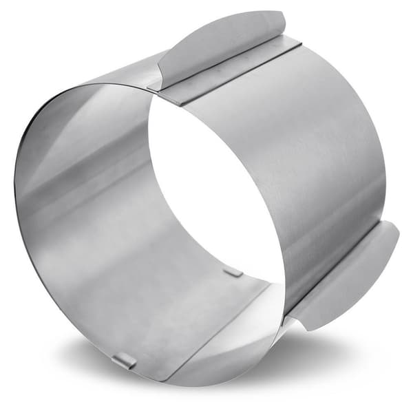 Justérbar stål bageform 16-30 cm