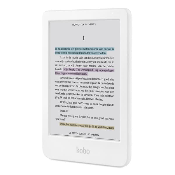 Kobo Clara Color 6 E-Ink Kaleido3 16G WI-FI Vit