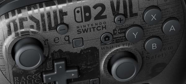 Trådløs kontrol NINTENDO Switch 2 Pro Resident Evil Requiem Edition Sort