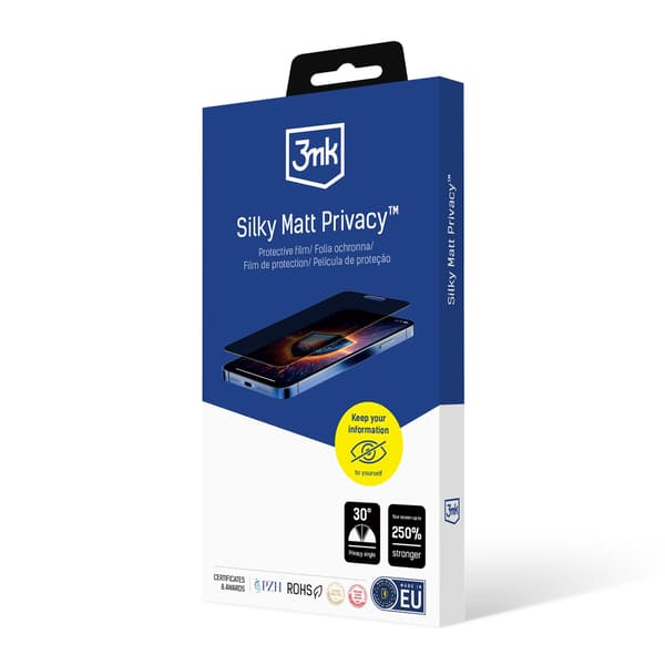 Apple iPhone 17 Pro - 3mk Silkesmatt Privacy