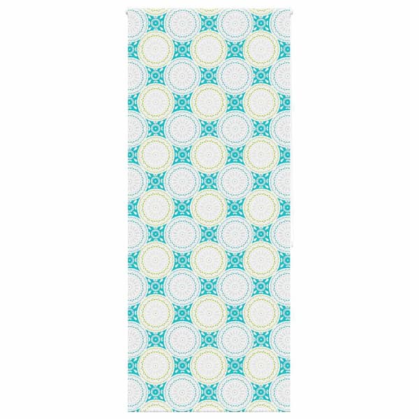 vidaXL Duschrullgardin 90x240 cm Tygbredd 86 cm