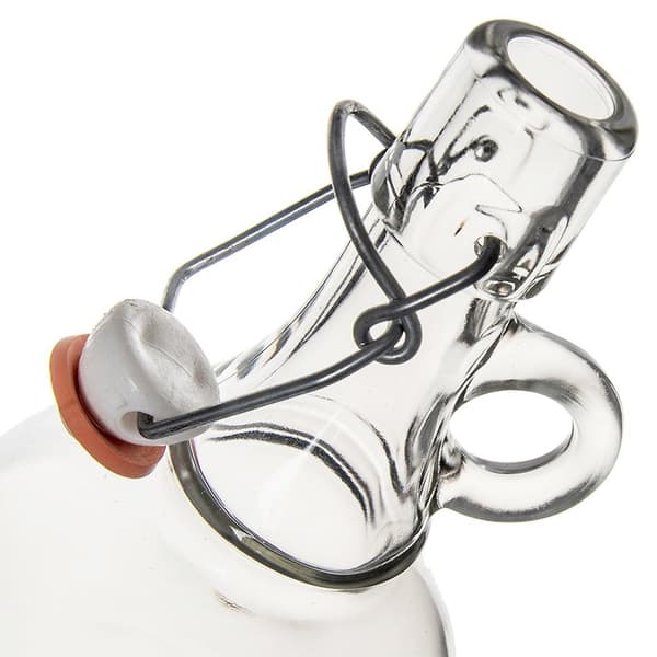 Glasflaska med klipp 500 ml