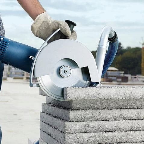 Diamantklinga för betongkuber 125mm segmenterad