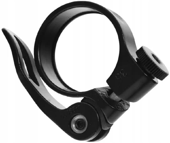 UNO Sadelstolpsklämma QR 34,9 mm mattsvart