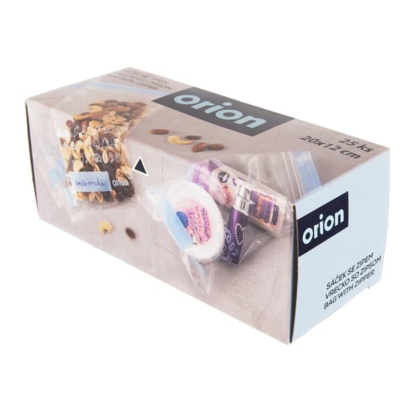 Lynlåsposer til mad 20x12 cm 25 stk.