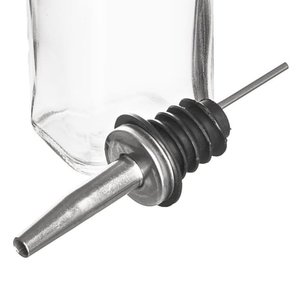 Glasflaske til olie og eddike med dispenser 250 ml