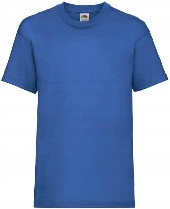 BLÅ T-shirt Bomuld 5-6 år 116 cm