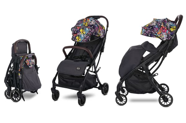 Lorelli Minori - klapvogn med automatisk foldning op til 22 kg | Magic Flower