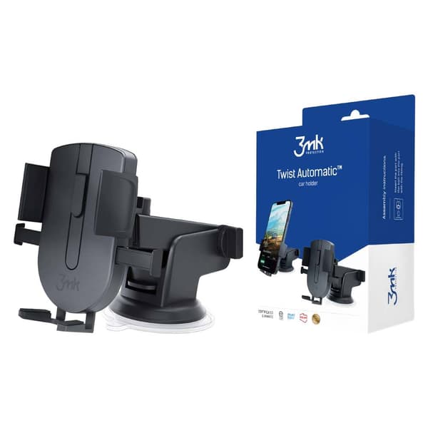 Tilbehør - 3mk Twist Automatisk Bilholder