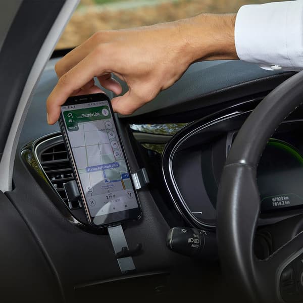 SBS TESUPPCLIPGRAVK smartphoneholder til luftventil, gravity - sort