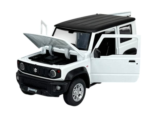 Alubil Suzuki Jimny vit 1:24 Q3008A