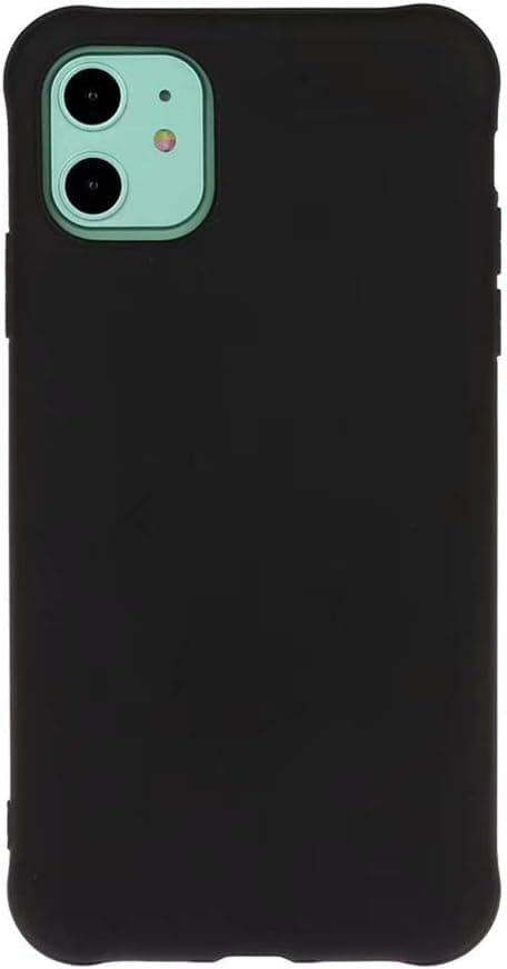 ETUI TIL APPLE IPHONE 11 SILIKONE SORT MED BAGSIDER A2111