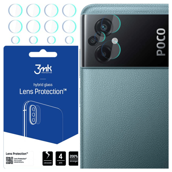 Xiaomi Poco M5 - 3mk Linsskydd