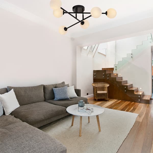 Loftlampe Dorado 6 G9 Sort Lys Prestige LP-002/6C Sort