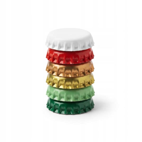50x OLUTPULLOKORKIT 26mm Kotitekoinen Olut Siideri Kombucha Panimo PULLOILLE