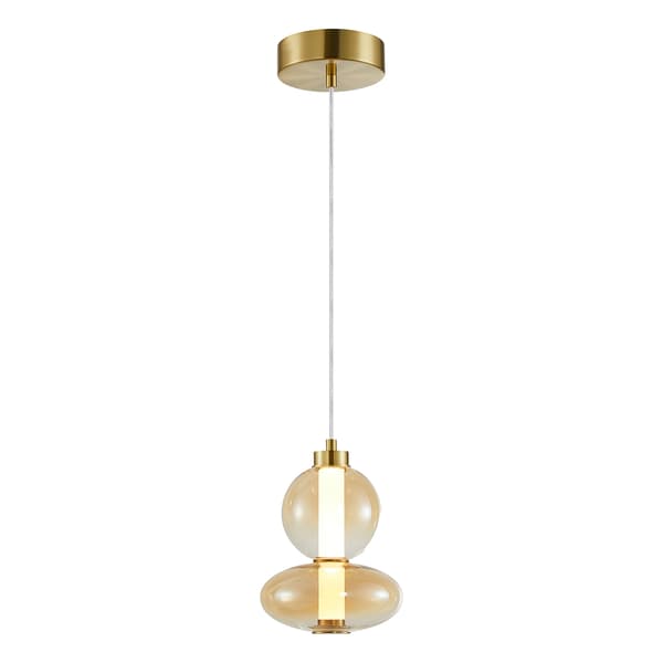 DAPHNE LED HÄNGLAMPA GULD MILAGRO ML0345