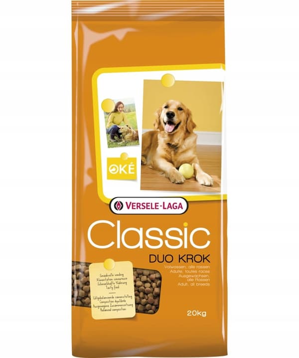Tørfoder til hunde Versele-Laga Classic Dog Duo Krok 20 kg