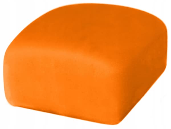 Ljusorange plastglasyr 250 g 1 förpackning