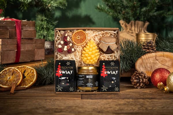 Gave til helligdage Sankt Nikolaus te lys honning