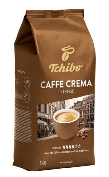 Kaffe hela bönor TCHIBO Caffé Crema Intense Sure Pouch