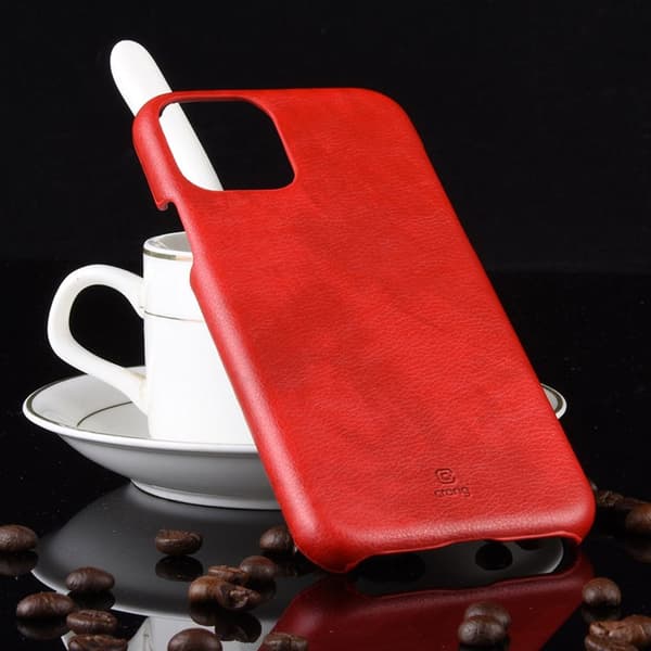 Crong Essential Cover - iPhone 11 Pro-skal (rött)