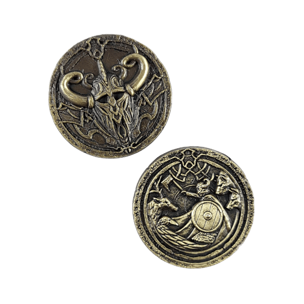 Vikings Guldmetallmynt 1 st