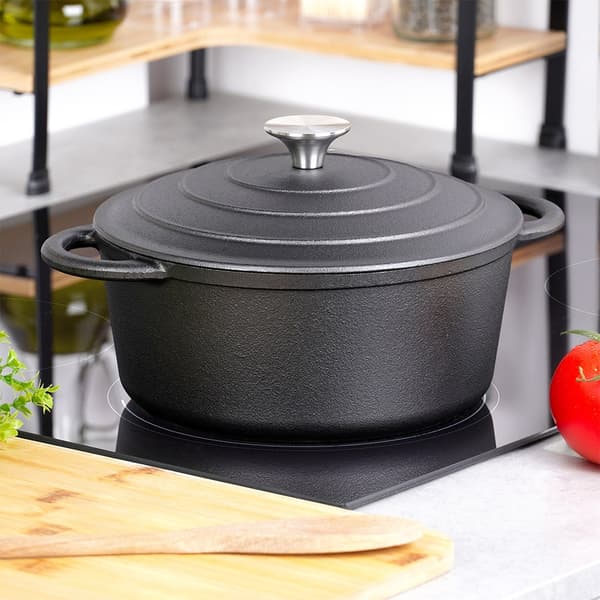 Støbejernsgryde med låg CAST LINE 22 cm, 2,6 l