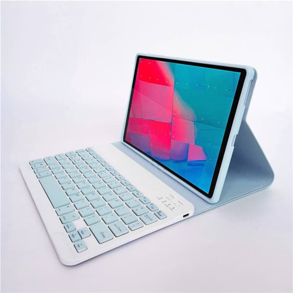 Tangentbordsfodral för Lenovo M10 Plus 10.3 X606 (blå)