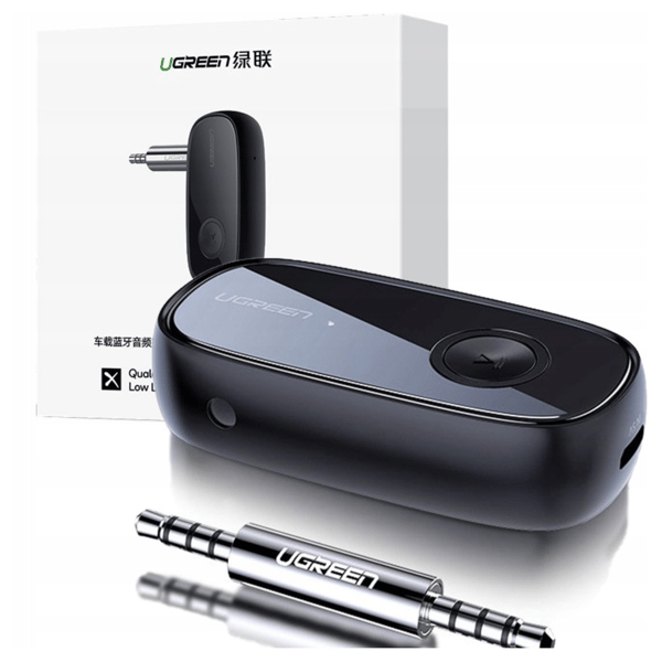 UGREEN CM279 Bluetooth 5.0 -äänisovitin, aptX (musta)