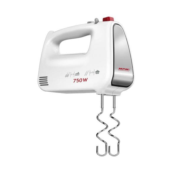 MPM MMR-19/B håndmikser 750 W hvid-sølv