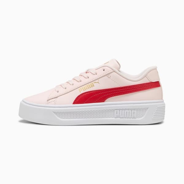 Puma SMASH PLATFORM V3 damesko, pink, 39075826, størrelse 41
