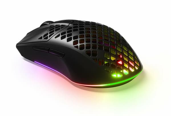 Trådløs mus STEELSERIES Aerox 3 Wireless 2022 Edition Sort (Onyx)