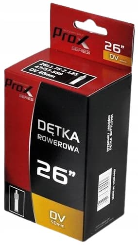 Inderrør 26 x 1,75/1,95/2,125 DV 40 mm cykel prox