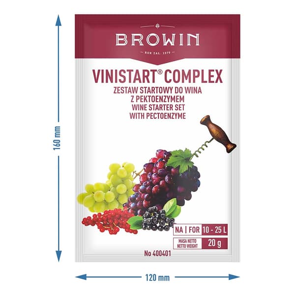 Vinistart Komplex näringsjäst, 20 g