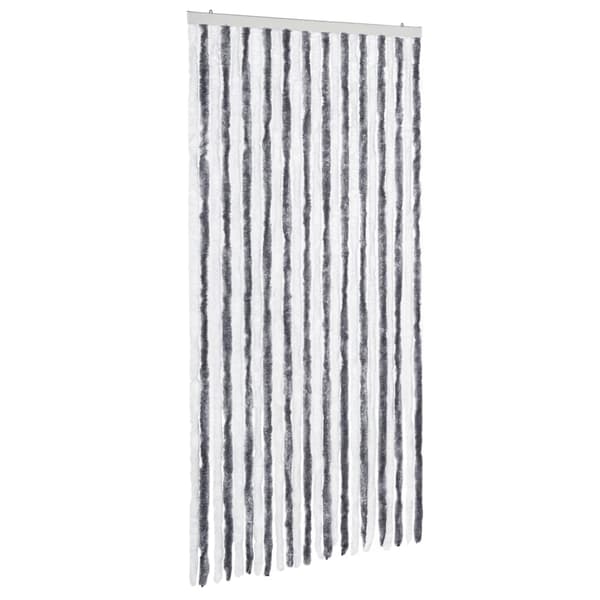 vidaXL insektnet grå og hvid 100x220 cm chenille