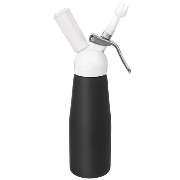 Sort flødeskumssifon 680 ml
