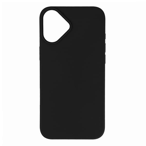 Hvedekli-cover i flere farver til iPhone 16 Plus - Sort