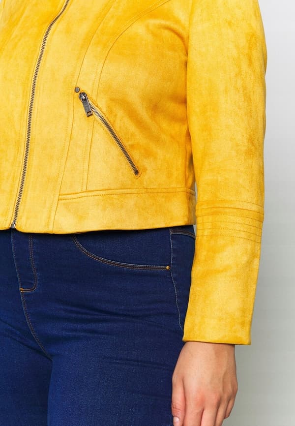 VERO MODA CURVE DAM GUL BIKERJACKA 44 WŁC