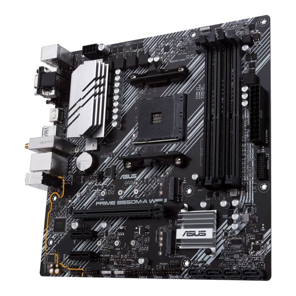 ASUS PRIME B550M-A WIFI II -emolevy, Socket AM4, Wi-Fi 6