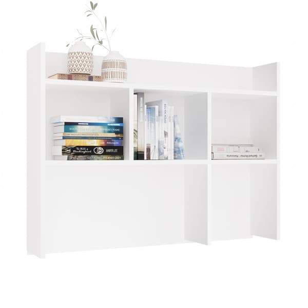 SKRIVEBORDSFORLÆNGNING 100 CM HVID BOGREOL DOKUMENTORGANIZER
