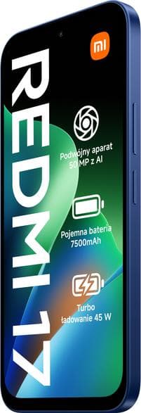 XIAOMI Redmi 17 4G (LTE) Smartphone 4GB/128GB Blå
