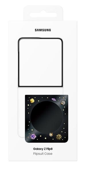 SAMSUNG Flipsuit-etui til Galaxy Z Flip8 EF-FF776CBEGWW Sort