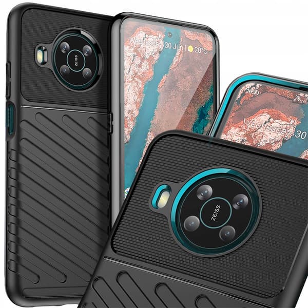 Thunder Case flexibelt armerat fodral Nokia X100 svart