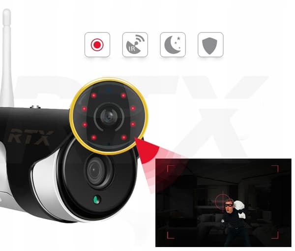 RTX SmartCam Utomhus Tuya Alexa Google