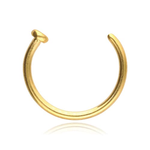 Titan näsring - guld - TN-014 1.0/8